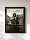#noir Outlander: Season 1, Vol. 2 (Original Television Soundtrack) by Bear McCreary as a framed art print, black frame, printed and framed in France