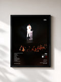 #noir MICRO D'OR by ISS as a framed art print, black frame, printed and framed in France