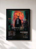 #noir Tableau de l'album Reminiscence (Original Motion Picture Soundtrack) de Ramin Djawadi, cadre noir, imprimé et encadré en France