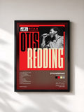 #noir Tableau de l'album Stax Classics de Otis Redding, cadre noir, imprimé et encadré en France