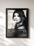 #noir Tableau de l'album Stronger de Kelly Clarkson, cadre noir, imprimé et encadré en France
