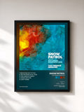 #noir The Fireside Sessions von Snow Patrol als gerahmter Kunstdruck, schwarzer Rahmen, gedruckt und gerahmt in Frankreich