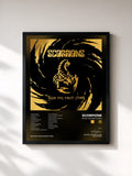 #noir From The First Sting di Scorpions in stampa incorniciata, cornice nera, stampata e incorniciata in Francia