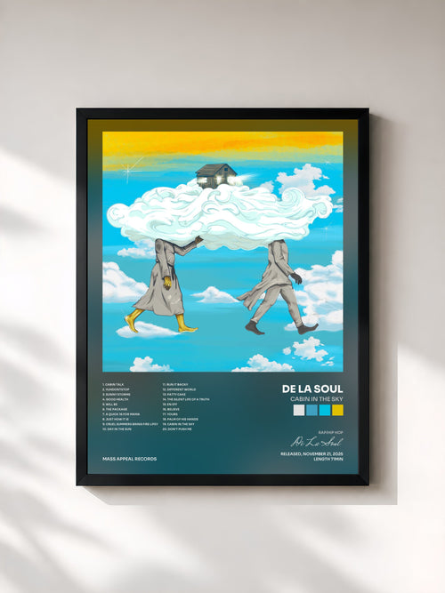 De La Soul · Cabin In The Sky — Stampa incorniciata