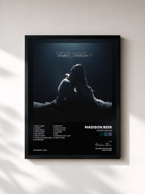 Madison Beer · locket deluxe — Stampa incorniciata