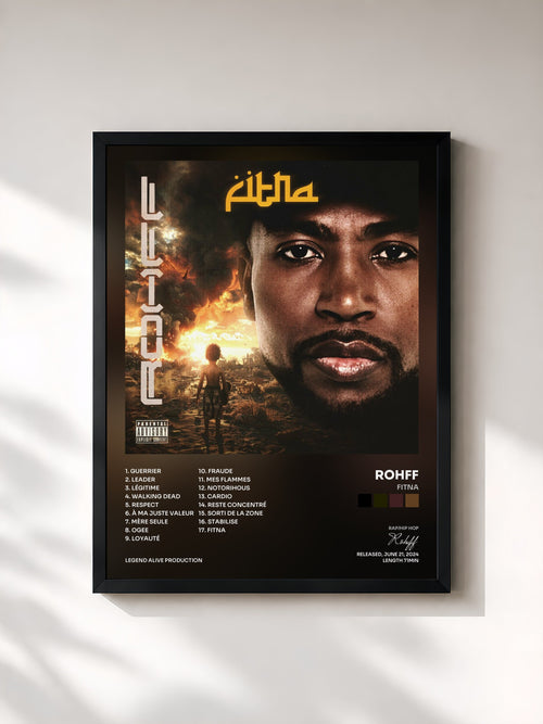Rohff · Fitna — Gerahmter Kunstdruck