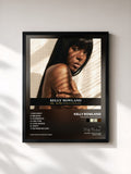 #noir Ms. Kelly: Diva Deluxe von Kelly Rowland als gerahmter Kunstdruck, schwarzer Rahmen, gedruckt und gerahmt in Frankreich