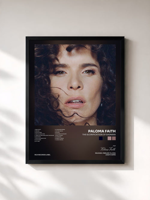 Paloma Faith · The Glorification of Sadness — Affiche encadrée