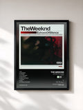 #noir Echoes Of Silence (Original) de The Weeknd en lámina enmarcada, marco negro, impresa y enmarcada en Francia