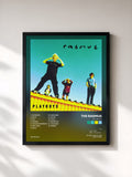#noir Tableau de l'album Playboys de The Rasmus, cadre noir, imprimé et encadré en France