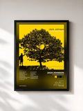 #noir Tableau de l'album In Between Dreams de Jack Johnson, cadre noir, imprimé et encadré en France