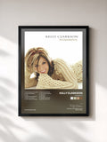 #noir Tableau de l'album Thankful de Kelly Clarkson, cadre noir, imprimé et encadré en France