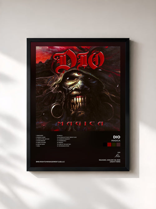 Dio · Magica — Affiche encadrée