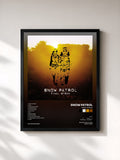 #noir Final Straw von Snow Patrol als gerahmter Kunstdruck, schwarzer Rahmen, gedruckt und gerahmt in Frankreich