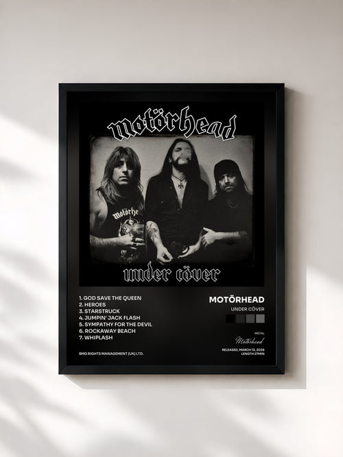 Motörhead · Under Cöver — Stampa incorniciata