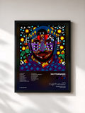 #noir 99.9% de KAYTRANADA en lámina enmarcada, marco negro, impresa y enmarcada en Francia
