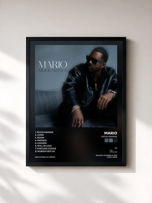 Mario · Mood Swings — Framed art print