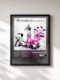 #noir Tableau de l'album Life Starts Now de Three Days Grace, cadre noir, imprimé et encadré en France