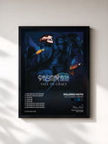 #noir Tableau de l'album Fall To Grace - Rarities de Paloma Faith, cadre noir, imprimé et encadré en France