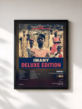 #noir Tableau de l'album The Wrong Kind of War (Deluxe Edition) de Imany, cadre noir, imprimé et encadré en France