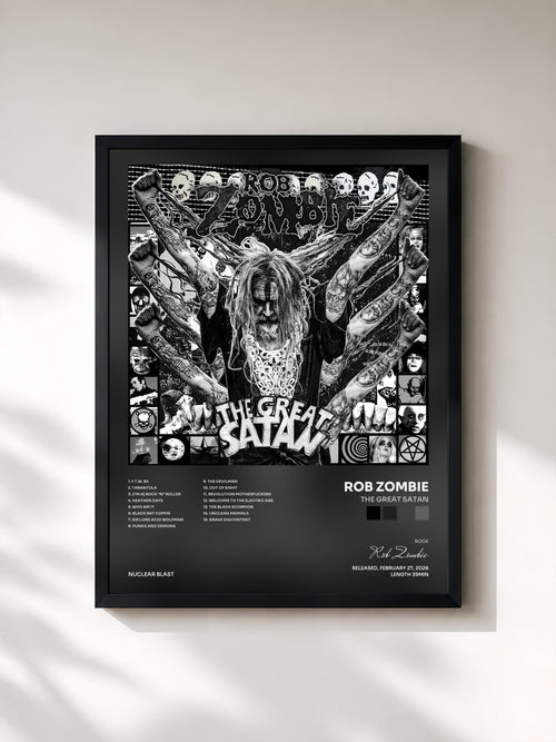Rob Zombie · The Great Satan — Stampa incorniciata