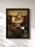 #noir Tableau de l'album Raditude (International Version) de Weezer, cadre noir, imprimé et encadré en France
