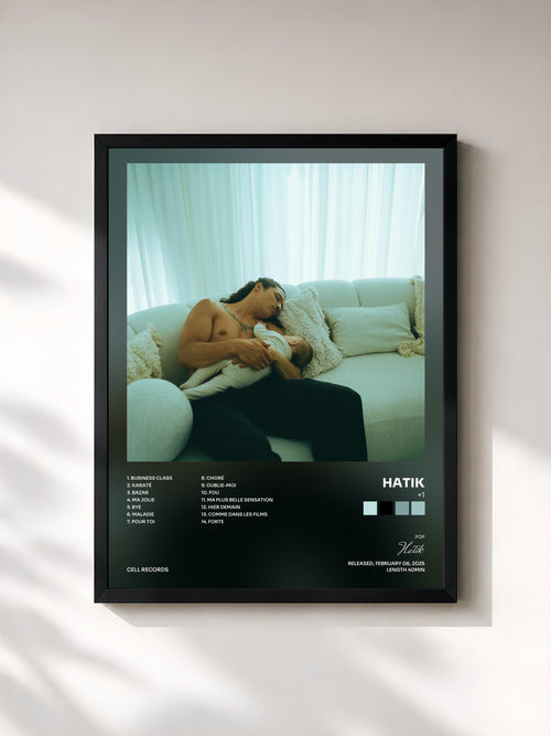 Hatik · +1 — Affiche encadrée