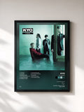 #noir Tableau de l'album Le chemin de Kyo, cadre noir, imprimé et encadré en France