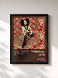 #noir Tableau de l'album Essa Boneca Tem Manual (Com Faixa Bônus) de Vanessa da Mata, cadre noir, imprimé et encadré en France