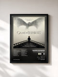 #noir Game Of Thrones: Season 5 (Music from the HBO Series) de Ramin Djawadi en lámina enmarcada, marco negro, impresa y enmarcada en Francia