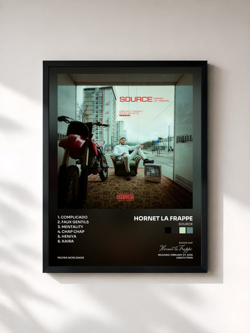 Hornet la Frappe · SOURCE — Gerahmter Kunstdruck