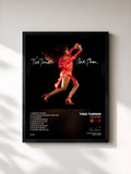 #noir Acid Queen di Tina Turner in stampa incorniciata, cornice nera, stampata e incorniciata in Francia