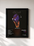 #noir The Earth Is... von Air Supply als gerahmter Kunstdruck, schwarzer Rahmen, gedruckt und gerahmt in Frankreich