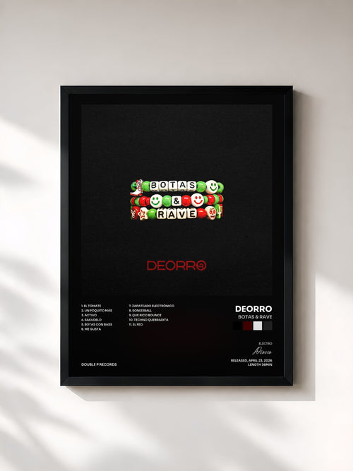Deorro · BOTAS & RAVE — Stampa incorniciata