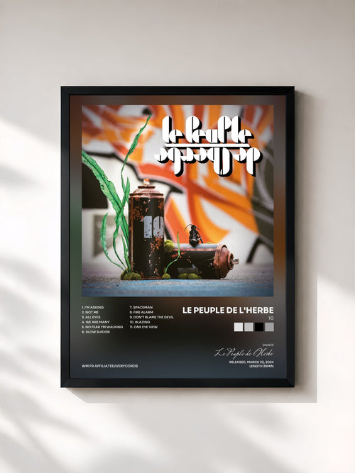 Le Peuple de l'Herbe · 10 — Affiche encadrée