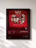 #noir Wu: The Story Of The Wu-Tang Clan by Wu-Tang Clan as a framed art print, black frame, printed and framed in France