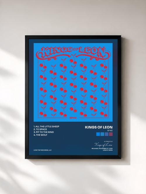 Kings of Leon · EP #2 — Framed art print