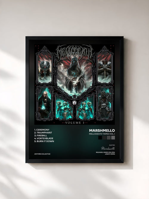 Marshmello · MELLODEATH Tapes Vol. I — Stampa incorniciata