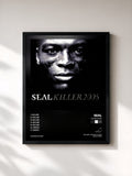 #noir Killer 2005 de Seal en lámina enmarcada, marco negro, impresa y enmarcada en Francia