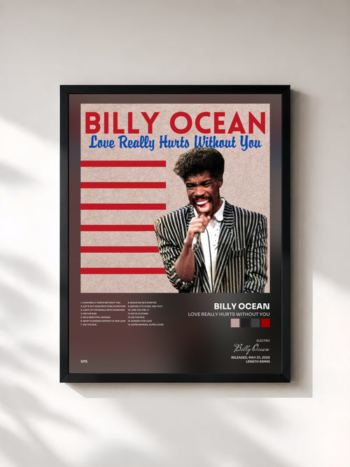 Billy Ocean · Love Really Hurts without You — Stampa incorniciata