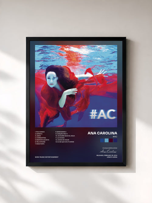 Ana Carolina · #AC — Stampa incorniciata