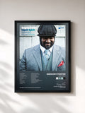 #noir Liquid Spirit di Gregory Porter in stampa incorniciata, cornice nera, stampata e incorniciata in Francia