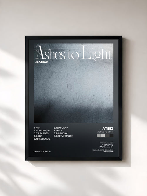 ATEEZ · Ashes to Light — Stampa incorniciata