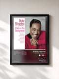 #noir Tableau de l'album Piano In The Background (Expanded Edition) de Duke Ellington, cadre noir, imprimé et encadré en France