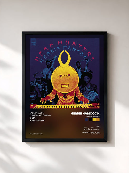 Herbie Hancock · Head Hunters — Affiche encadrée