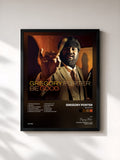 #noir Be Good de Gregory Porter en lámina enmarcada, marco negro, impresa y enmarcada en Francia