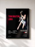#noir Libra by Toni Braxton as a framed art print, black frame, printed and framed in France