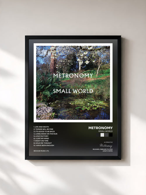 Metronomy · Small World — Stampa incorniciata