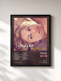 #noir Sale el Sol von Shakira als gerahmter Kunstdruck, schwarzer Rahmen, gedruckt und gerahmt in Frankreich