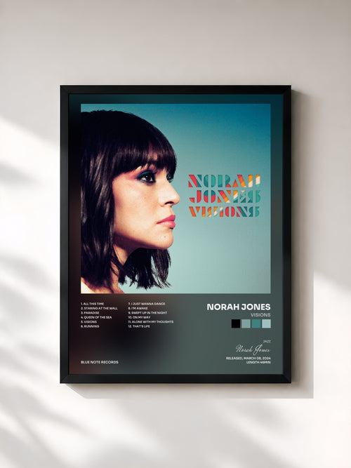 Norah Jones · Visions — Affiche encadrée